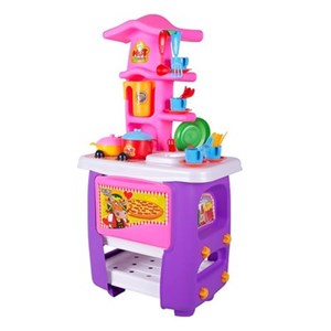 اسباب بازی آشپزخانه کلبه 32 پارچه زرین تویز ZARRIN TOYS_اسباب بازی لوازم خانگی